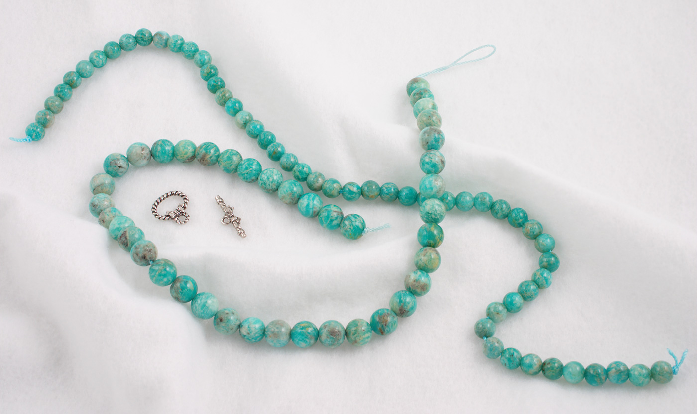 Amazonite beads