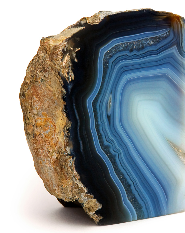 Blue agate