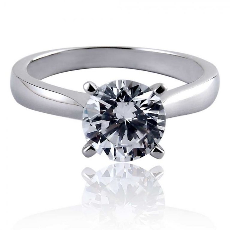 Cubic Zirconia Engagement Rings Gemstone Buzz