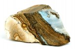 Blue and white Australian opal