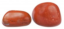 Red jasper pebbles